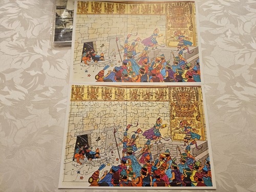Puzzle tintin temple - temple, du