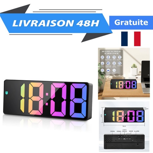 Réveil numérique led - numérique,