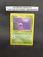 Grimer 50hp 48/62 Carte Pokemon Card Wizards Fossile English