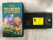 DUMBO VHS TAPE WALT DISNEY LES