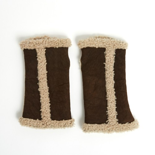 Hermès gants mitaines - gants, t6.5