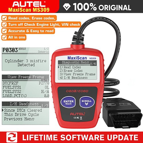Autel maxiscan ms309 - maxiscan,