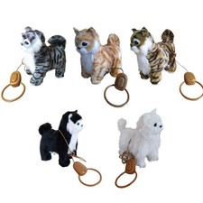 Réaliste Chat Robot Jouet Automatique Long Chat En Peluche En Peluche Jouet