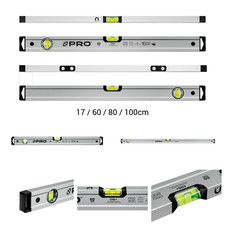 Niveau à bulle PRO600 argent