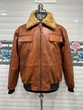 Veste classique en cuir