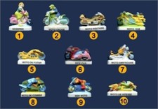 2013 NORDIA HISTOIRE DE MOTOS SIDE-CAR FEVE CERAMIQUE MAT 3D au choix