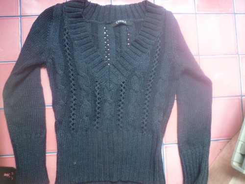 Pull marine torsadé - , et
