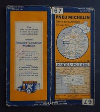 Carte MICHELIN old map n°67