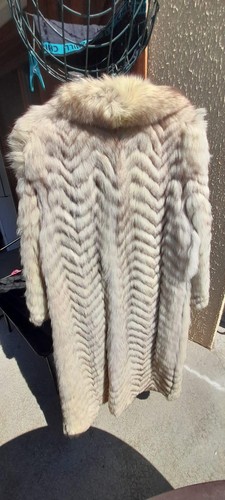 Manteau véritable fourrue - véritable, de
