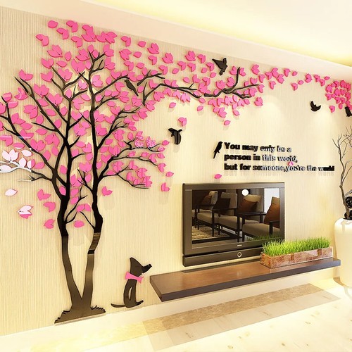 Autocollants muraux arbre - autocollants,