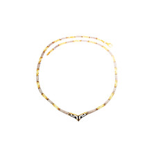 Collier clé grecque, collier