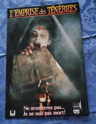 Affiche plv cartonne video - affiche,