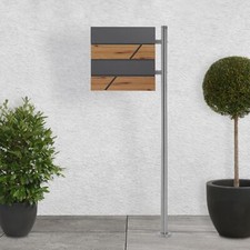 Boîte aux lettres sur pied