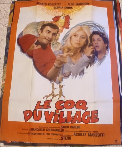 Original movie poster coq - coq, du