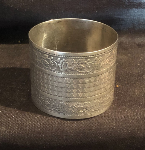 Rond serviette argent - ,