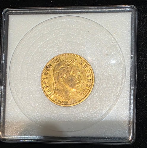 Pièce francs napoleon - or, 10