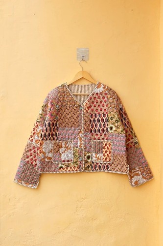 Indien beige matelassé - indien,