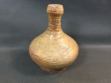 Ancien pied de lampe en terre