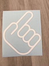 Autocollant Main Dub German