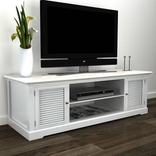 Meuble TV blanc en bois Meuble