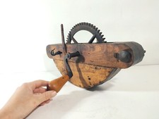 Carret de Ficelier en Bois et Fer Forgé / 18th France / Objet Métier