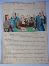 La Galerie Comique de Gustave Frison : " Pétission à Mr le Député " fin XIXe