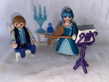 Playmobil Prince Et Princesse Musique Château Christmas Hiver