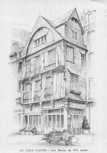 Nantes vieux une - nantes, le