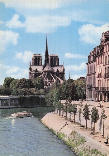 Paris notre dame seine - paris,