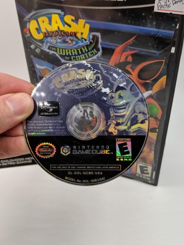 Nintendo gamecube crash - nintendo,