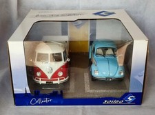 ★ COFFRET SOLIDO 1/18 - VOLKSWAGEN COMBI T1 1964 & COCCINELLE 1303 - 2021 NEUF