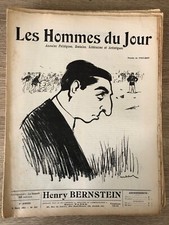 Revues LES HOMMES DU JOUR Année 1911    Numéros au Choix du # 162 à # 190