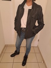 blouson cuir femme IKKS