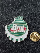 Pin's Pins Pin Enamel 45 Boisson Jus Pomme "Brut De Pomme" 