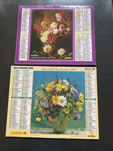Lot calendriers almanach - de,