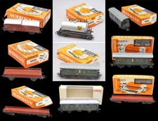 train HO  MARKLIN HO 9 WAGONS / jouet ancien