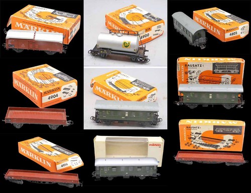 Train marklin 9 wagons - train,