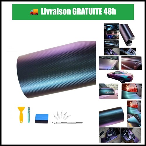 Comprafun film vinyle carbone - film,