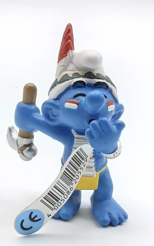 Schtroumpf figurine indien - , :