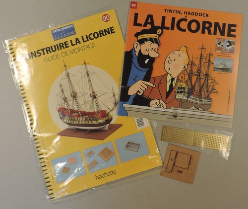 Tintin construire licorne - la,