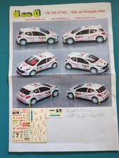 Decal 1/43 Peugeot 207 S2000