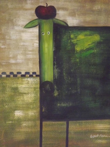 Funky chien huile - chien,
