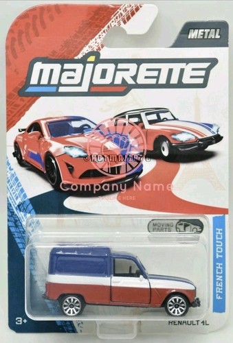 Majorette renault french - renault, 4l