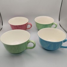  tasses Faïence  Salins