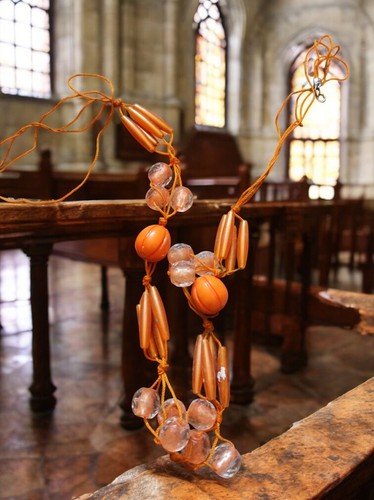 Collier vintage perles