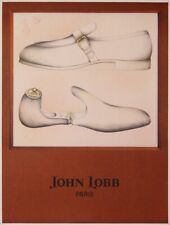 JOHN LOBB SHOES PARIS circa 1940-1998 VINTAGE POSTER