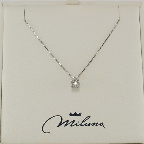 Collier miluna solitaire - collier,
