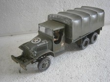 ANCIENNE MAQUETTE CAMION GMC CCKW 353 HELLER (Monté) - 1/35 VINTAGE