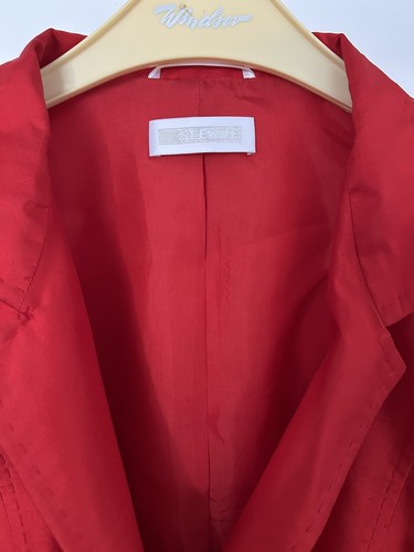 Veste soie rouge - rouge, marque