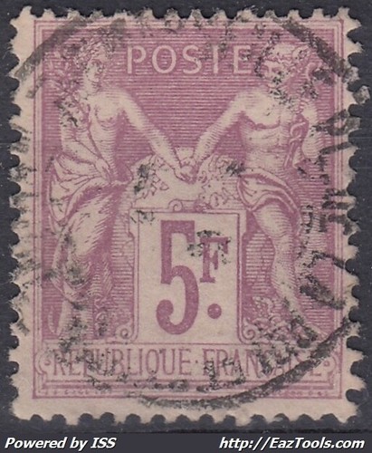 Timbre france sage - france, 5f